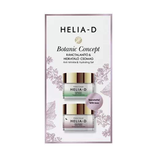 Helia-D ajándékcs. Botanic concept nappali krém 50ml + éjszakai krém 50ml
