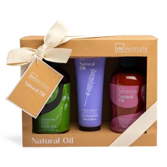 IDC INS. ajándékcsomag natúr olaj 3 darabos