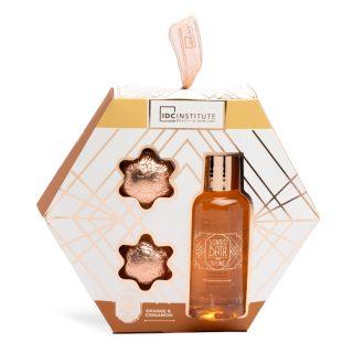   IDC INS. ajándékcsomag illatosított fürdőszett bronz 3 darabos