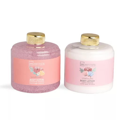 IDC INS. ajándékcs. Scented Garden Vadvirágok testradír és testápoló 2 részes 
