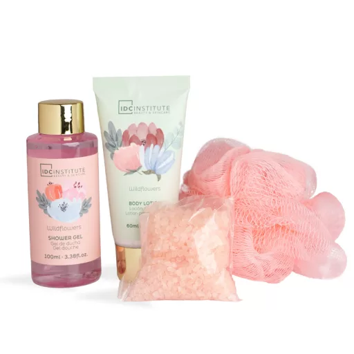 IDC INS. ajándékcs. Scented Garden Vadvirágok fürdő- és testápoló 4 részes 