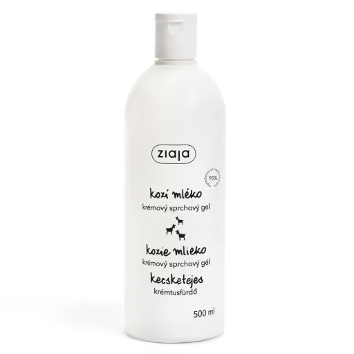Ziaja ajándékcs. tusfürdő 500ml kecsketejes + kézkrém 80ml kecsketejes