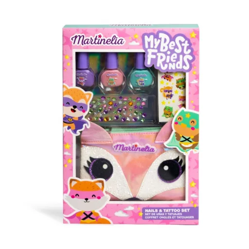 Martinelia My Best Friends kislány körömdíszítő és tetováló szett