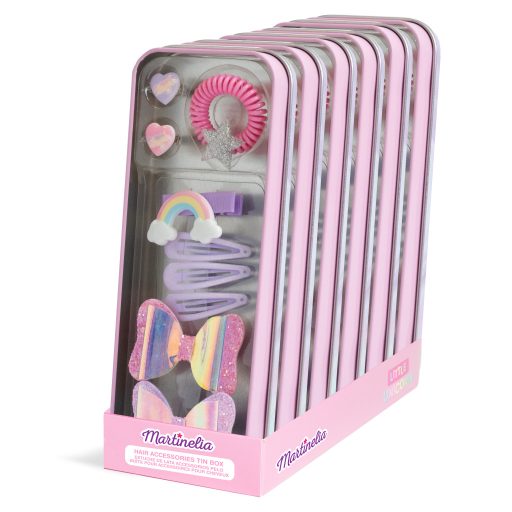 Martinelia hajdíszítő készlet Unicorn fém doboz 