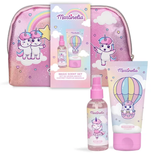 Martinelia Little Unicorn illat- és testápoló ajándékszett táskával