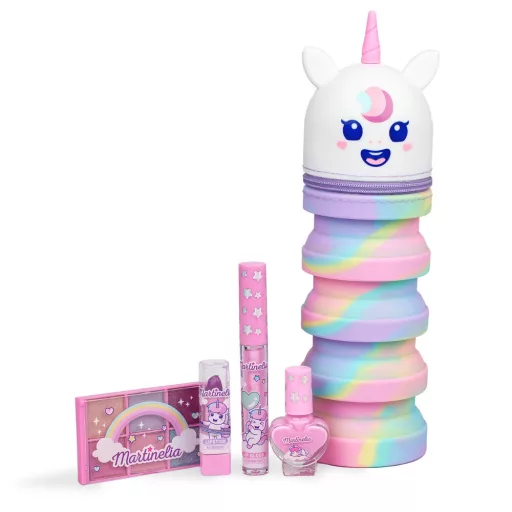 Martinelia Little Unicorn szépségszett unikornisos tartóban 