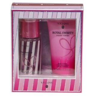   V.V.Love Ajándékszett Royal Sweety testápoló 75ml + testpermet 85ml