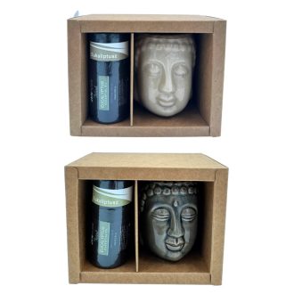   Zen Home ajándékcs. illóolaj 10ml + kerámia - Eukaliptusz