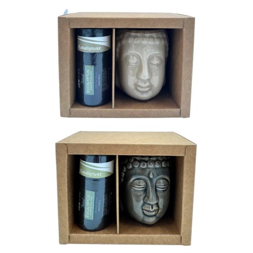 Zen Home ajándékcs. illóolaj 10ml + kerámia - Eukaliptusz
