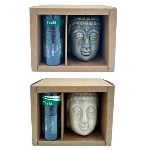 Zen Home ajándékcs. illóolaj 10ml + kerámia - Teafa