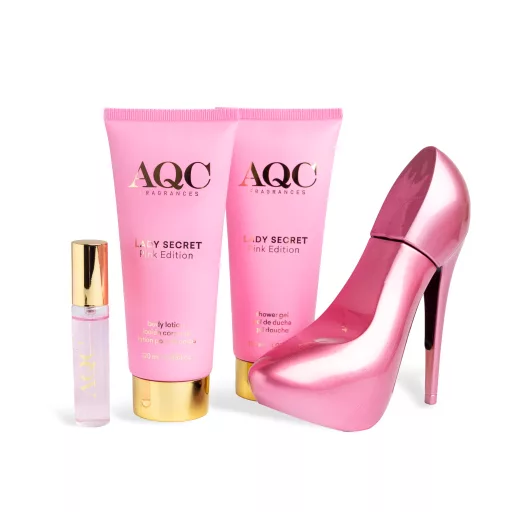 AQC Fragrances ajándékcsomag lady secret pink kiadás 