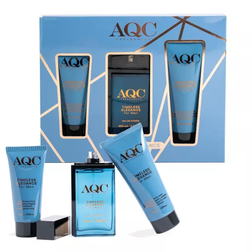 AQC Fragrances ajándékcsomag időtlen elegancia 