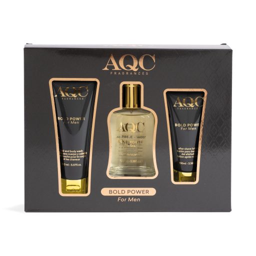 AQC Fragrances ajándékcsomag határozott erő 