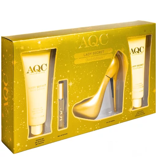 AQC Illatok ajándékcs. Lady Secret Gold Edition illat- és testápoló 4 részes 