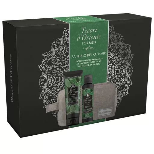Tesori d'Oriente ajándékcs. férfi deo 150ml + tusf 250ml + neszeszer - SDK