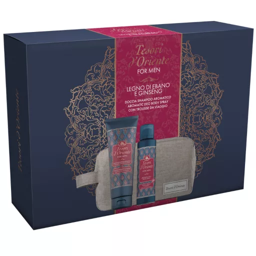Tesori d'Oriente ajándékcs. férfi deo 150ml + tusf 250ml + neszeszer - LDEG