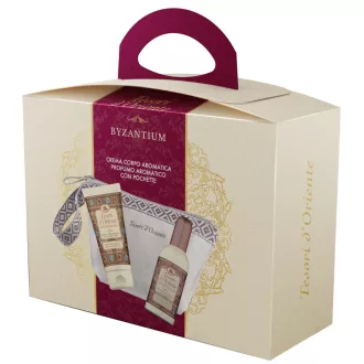   Tesori d'Oriente ajándékcs. edt 100ml + testápoló 75ml + neszesszer - BYZANTIUM