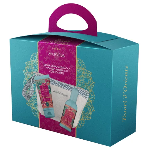 Tesori d'Oriente ajándékcs. edt 100ml + testápoló 75ml + neszesszer - AYURVEDA