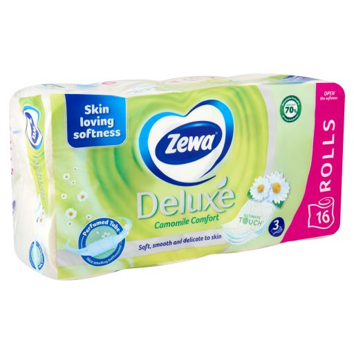 Zewa Deluxe Camomile Comfort toalettpapír 3 rétegű 16 tekercs