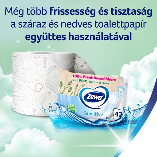 Zewa Deluxe Lavender Dreams toalettpapír 3 rétegű 16 tekercs