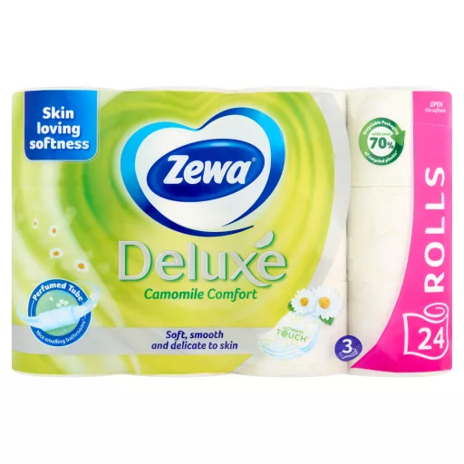 Zewa Deluxe Camomile Comfort toalettpapír 3 rétegű 24 tekercs
