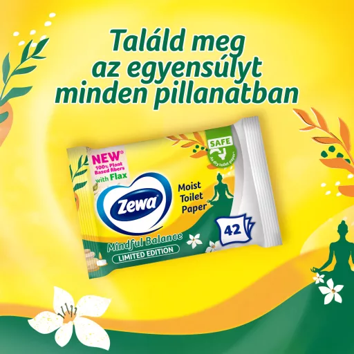 Zewa Limited Edition illatosított nedves toalettpapír 42 db