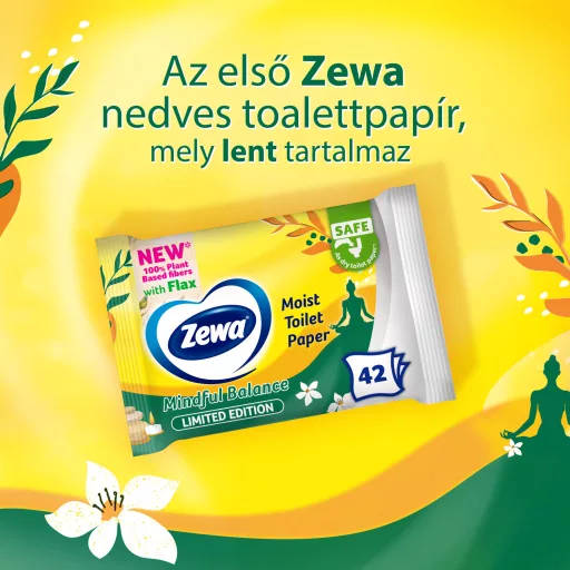 Zewa Limited Edition illatosított nedves toalettpapír 42 db