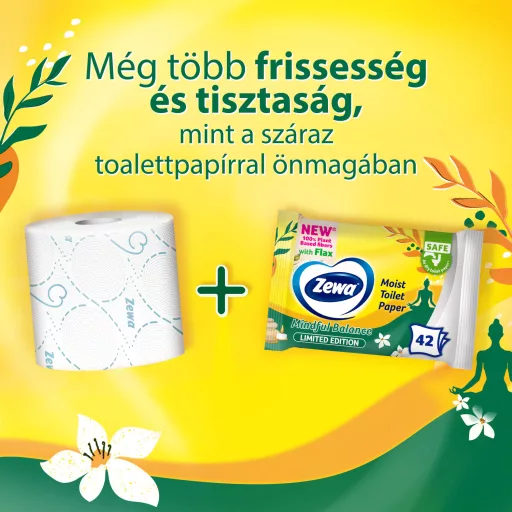Zewa Limited Edition illatosított nedves toalettpapír 42 db