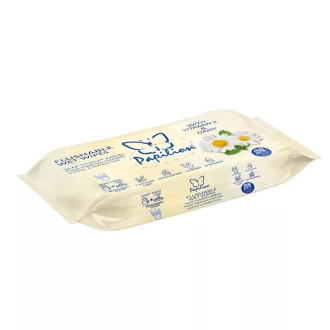 Papilion nedves toalettpapír 44db kamilla