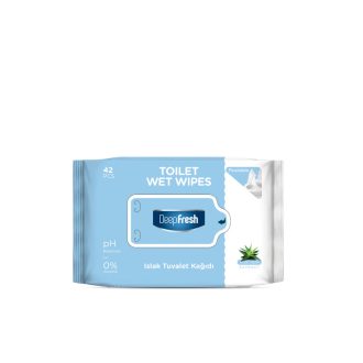 Deep Fresh nedves toalettpapír 42db Biológiailag lebomló