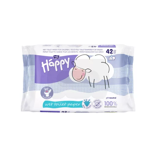 Bella Baby Happy nedves toalettpapír 42db Sensitive