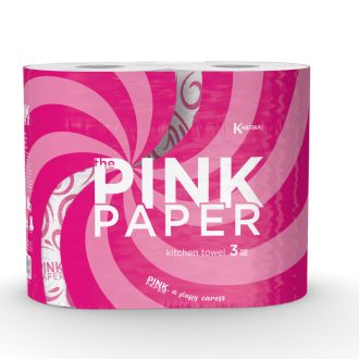   Kartika Pink Paper konyhai papírtörlő 2 tekercs 3 rétegű 90 lap/tek