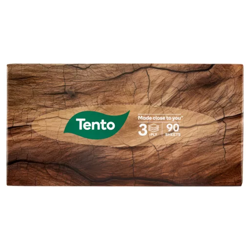 Tento papírzsebkendő 90db-os 3 rétegű Flatbox dobozos