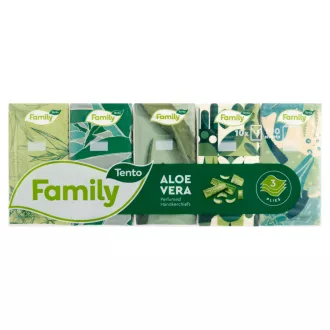   Tento Sensitive Aloe Vera papírzsebkendő 3 rétegű 10 x 10 db