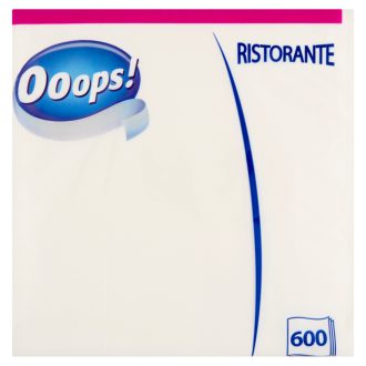   Ooops! Ristorante szalvéta 16,5 cm x 16,5 cm 1 rétegű 600 db