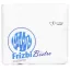 Frizbi szalvéta 600db 1 rétegű Bistro fehér 15x15cm