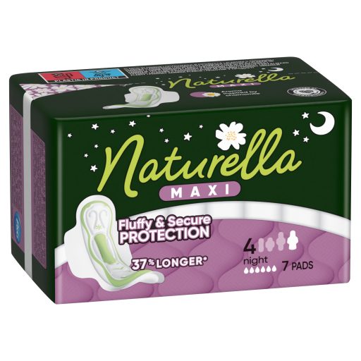 Naturella Classic Szárnyas Betét, Night (4-es méret) Méret, 7 db