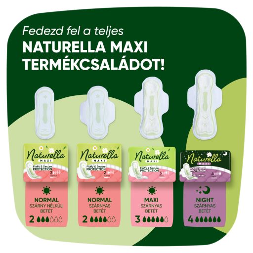 Naturella Classic Szárnyas Betét, Night (4-es méret) Méret, 7 db