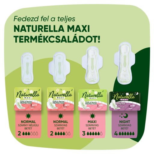 Naturella Classic Szárnyas Betét, Normal (2-es méret) Méret, 10 db