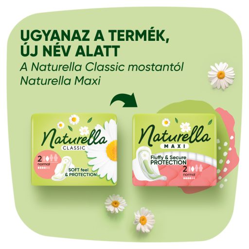 Naturella Classic Szárnyas Betét, Normal (2-es méret) Méret, 10 db