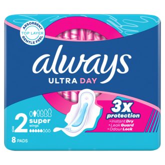 Always egészségügyi betét 8db-os UltraDay Super S2