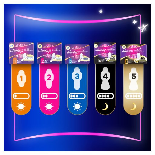 Always Platinum Normal Szárnyas Egészségügyi Betét, 16 db