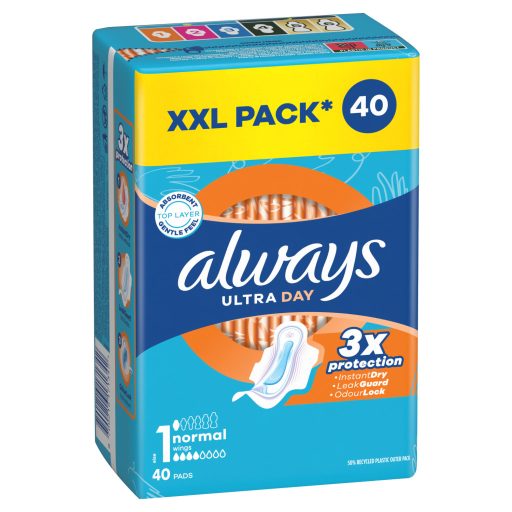 Always Ultra Day Normal Egészségügyi Betét (1-es Méret) Szárnyas Betét x 40]