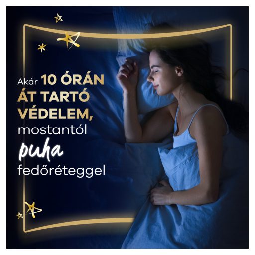 Always Ultra Secure Night Egészségügyi Betét (4-es Méret) Szárnyas Betét x 6]