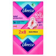   Libresse Ultra Long+ Total Protection egészségügyi betét 16 db