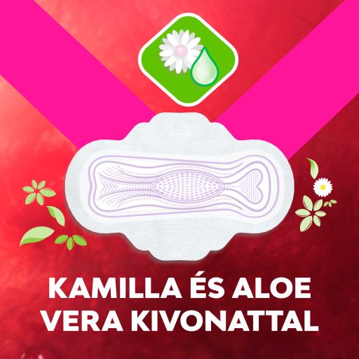 Libresse Ultra Regular+ Total Protection egészségügyi betét aloe vera kivonattal 20 db