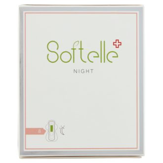 Softelle éjszakai szárnyas betét 8 db