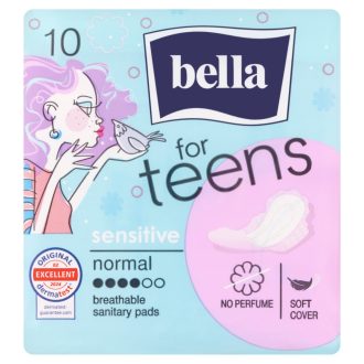 Bella For Teens egészségügyi betét 10db Ultra Sensitive