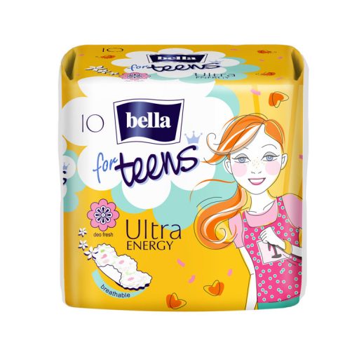 Bella For Teens egészségügyi betét 10db Ultra Energy