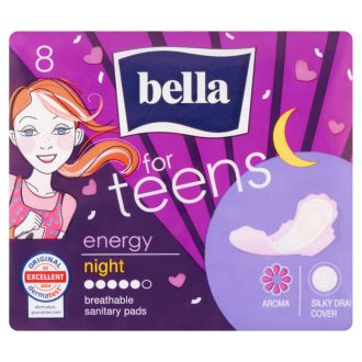   Bella For Teens egészségügyi betét 8db Ultra Night Energy